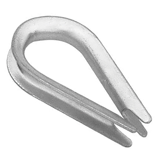 Zinc Plated Steel FF-T-276 B Type II Thimbles